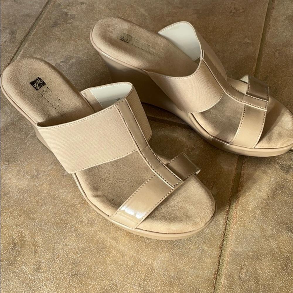 Cream Sandal Heels
